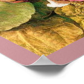 Romeinse God van de Seizoenen door Giuseppe Arcimb Poster (Hoek)