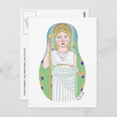 Romeinse godin Juno Matryoshka Briefkaart (Voorkant / Achterkant)