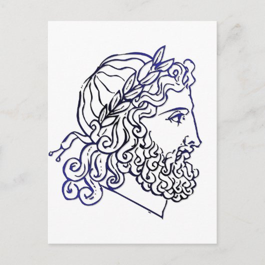 Romeinse hoofden briefkaart (Voorkant)