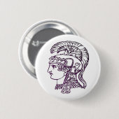 Romeinse hoofden ronde button 5,7 cm (Voorkant /achterkant)
