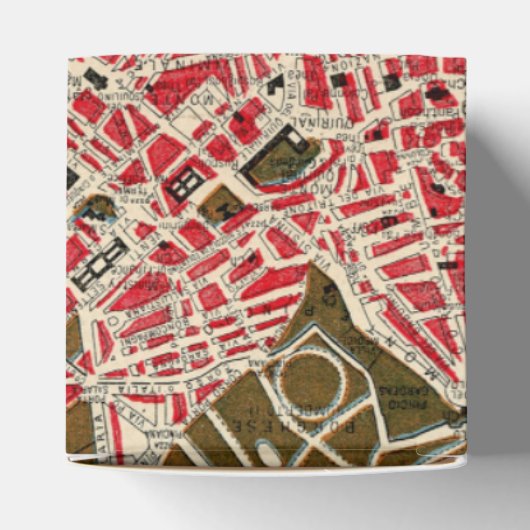 Romeinse kaart bedankdoosjes (Bovenkant)