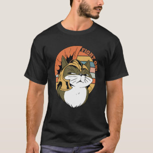 Romeinse kat soldaat helm kostuum een galea kitten t-shirt