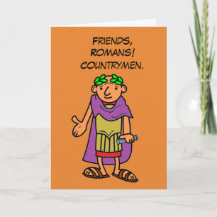 Romeinse keizer Gelukkige Verjaardag Groeten Kaart