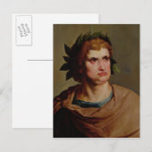 Romeinse keizer, mogelijk Nero c.1625-30 Briefkaart (Voorkant / Achterkant)
