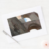 Romeinse keizerlijke baden Trier Rechthoekige Sticker (Envelop)