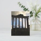 Romeinse kolommen briefkaart (Staand voorkant)