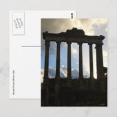 Romeinse kolommen briefkaart (Voorkant / Achterkant)