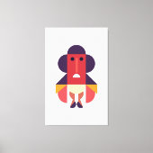 Romeinse kostuumkunst canvas afdruk (Voorkant)