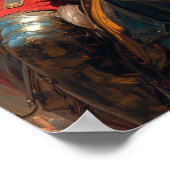 Romeinse krijger in Armor Poster (Hoek)