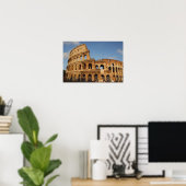 Romeinse Kunst. Het Colosseum of Flavians 4 Poster (Thuiskantoor)