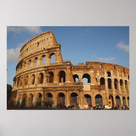 Romeinse Kunst. Het Colosseum of Flavians 4 Poster (Voorkant)