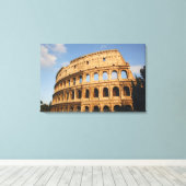 Romeinse Kunst. Het Colosseum of Flavisch 2 Canvas Afdruk (Insitu (Houten vloer))