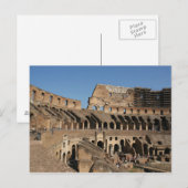 Romeinse Kunst. Het Colosseum of Flavisch 7 Briefkaart (Voorkant / Achterkant)