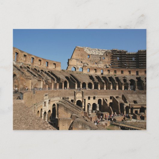 Romeinse Kunst. Het Colosseum of Flavisch 7 Briefkaart (Voorkant)