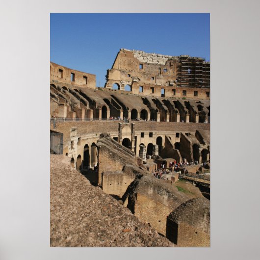Romeinse kunst. Het Colosseum of Flavisch Poster (Voorkant)