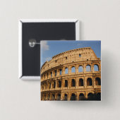 Romeinse Kunst. Het Colosseum of Flavius 3 Vierkante Button 5,1 Cm (Voorkant /achterkant)