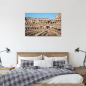 Romeinse Kunst. Het Colosseum of Flavius 5 Canvas Afdruk (Insitu (Slaapkamer))