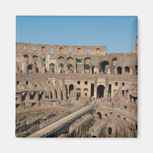 Romeinse Kunst. Het Colosseum of Flavius 6 Magneet (Voorkant)