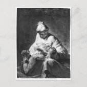 Romeinse liefdadigheid briefkaart (Voorkant)