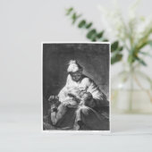 Romeinse liefdadigheid briefkaart (Staand voorkant)