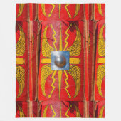 Romeinse militaire schild - Scutum Fleece Deken (Voorkant)