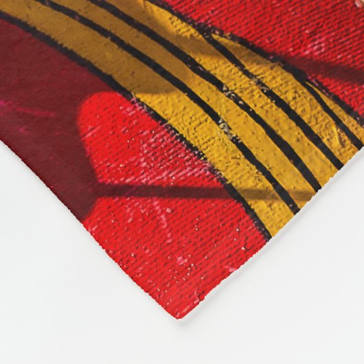 Romeinse militaire schild - Scutum Fleece Deken (Hoek)