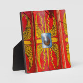 Romeinse militaire schild - Scutum Fotoplaat (Voorkant)