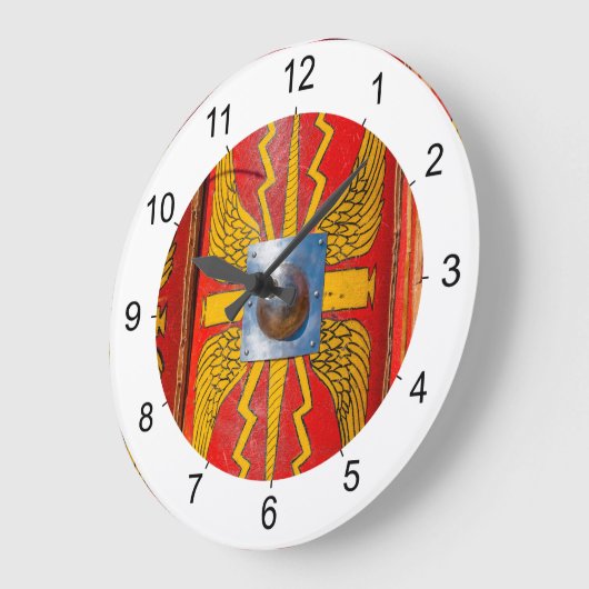 Romeinse militaire schild - Scutum Grote Klok (Hoek)