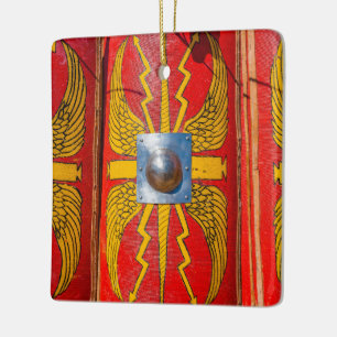 Romeinse militaire schild - Scutum Keramisch Ornament