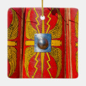 Romeinse militaire schild - Scutum Keramisch Ornament (Achterkant)