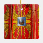 Romeinse militaire schild - Scutum Keramisch Ornament (Voorkant)