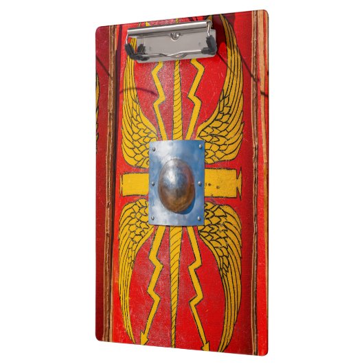 Romeinse militaire schild - Scutum Klembord (Links)