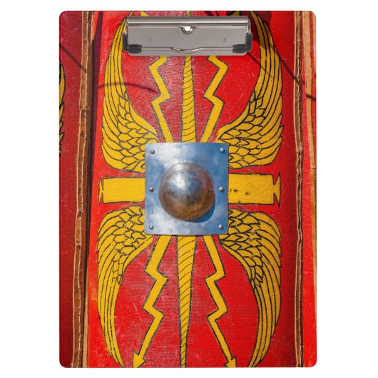 Romeinse militaire schild - Scutum Klembord (Voorkant)