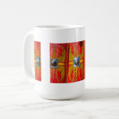 Romeinse militaire schild - Scutum Koffiemok (Voorkant links)