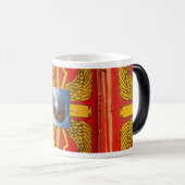 Romeinse militaire schild - Scutum Magische Mok (Voorkant rechts)