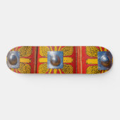 Romeinse militaire schild - Scutum Persoonlijk Skateboard (Horizontaal)