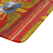 Romeinse militaire schild - Scutum Snijplank (Hoek)