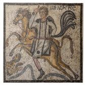 Romeinse mozaïek keramische Tegel Tegeltje (Voorkant)