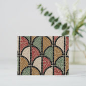 Romeinse mozaïek (Pompeii) Briefkaart (Staand voorkant)