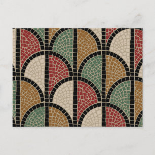 Romeinse mozaïek (Pompeii) Briefkaart