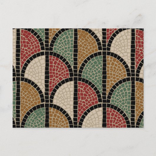 Romeinse mozaïek (Pompeii) Briefkaart (Voorkant)