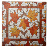 Romeinse mozaïek stijl laat keramische Tegel Tegeltje (Voorkant)