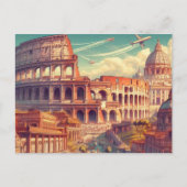 Romeinse pracht: het magnifieke Colosseum Feestdagenkaart (Voorkant)