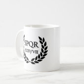 Romeinse Rijk 24/7 Koffiemok (Voorkant links)