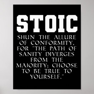 Romeinse Rijk Boek Quote Meditatie Marcus Aurelius Poster