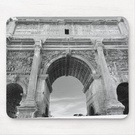 Romeinse ruïnes kunstzinnig minimalistisch muismat (Voorkant)