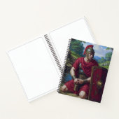 Romeinse soldaat  notitieboek (Binnen)