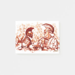 Romeinse soldaten post-it® notes