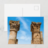 Romeinse stadsruïnes briefkaart (Voorkant / Achterkant)