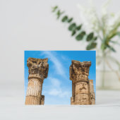 Romeinse stadsruïnes briefkaart (Staand voorkant)